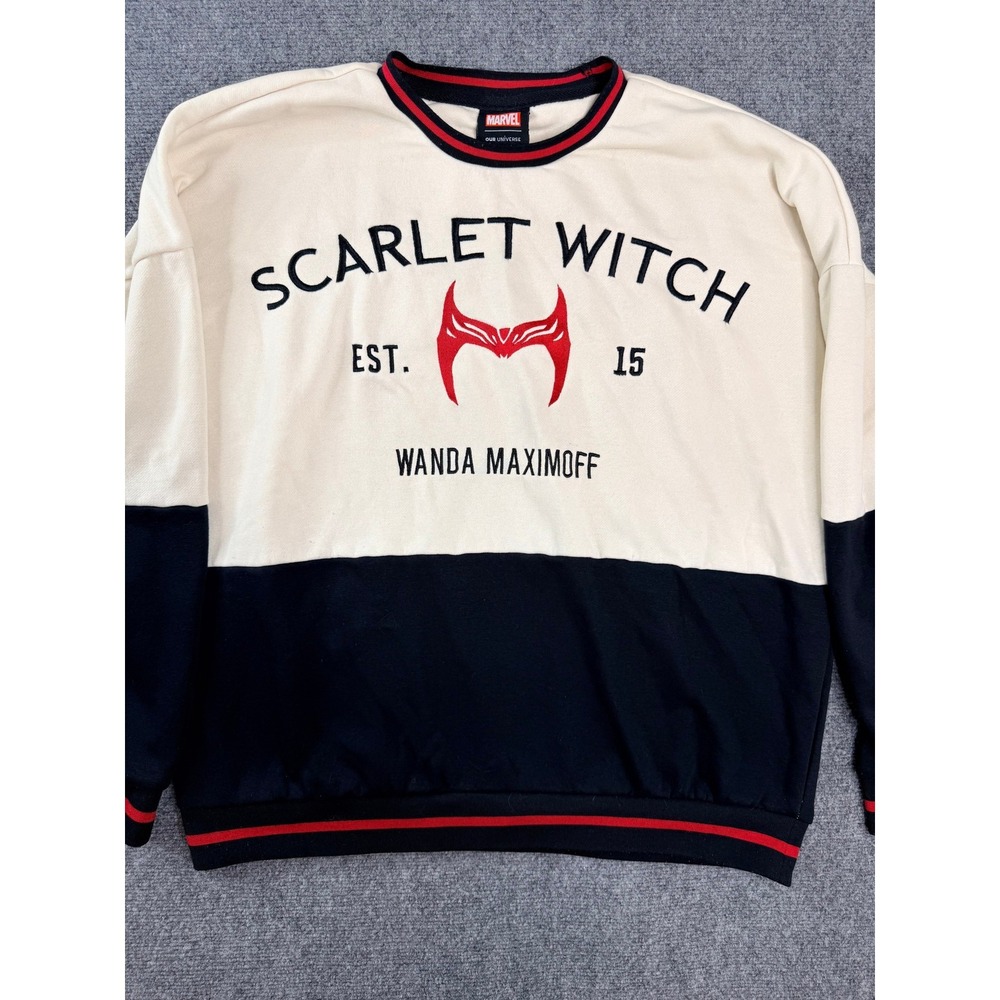 Marvel Scarlet Witch Sweatshirt Mens Size XL WandaVision Wanda Maximoff Pullover
